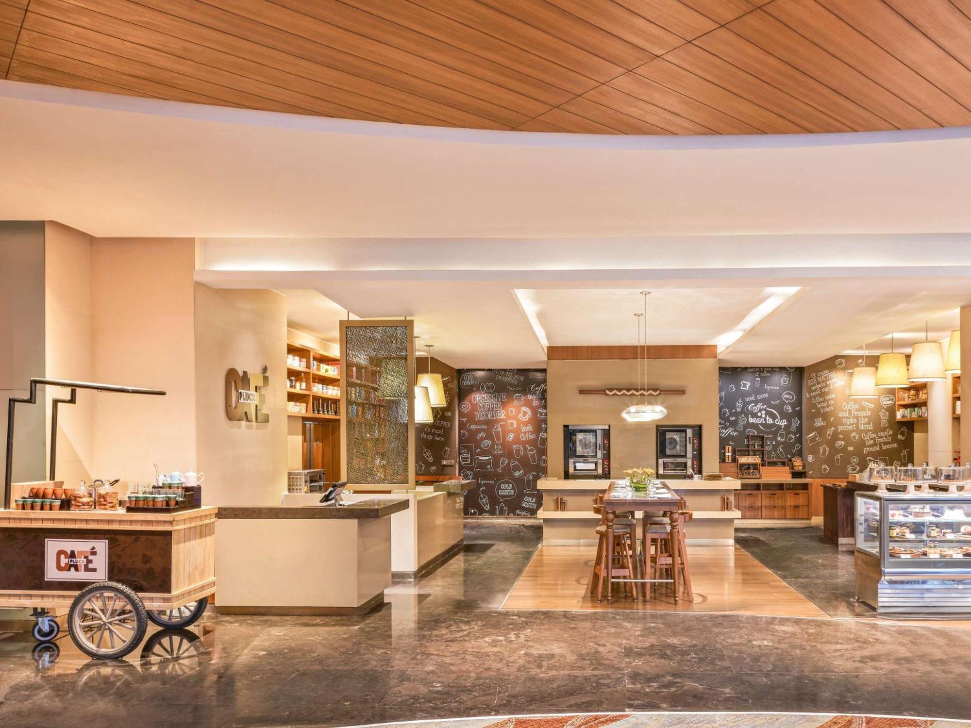 Pullman New Delhi Aerocity المظهر الخارجي الصورة The lobby lounge